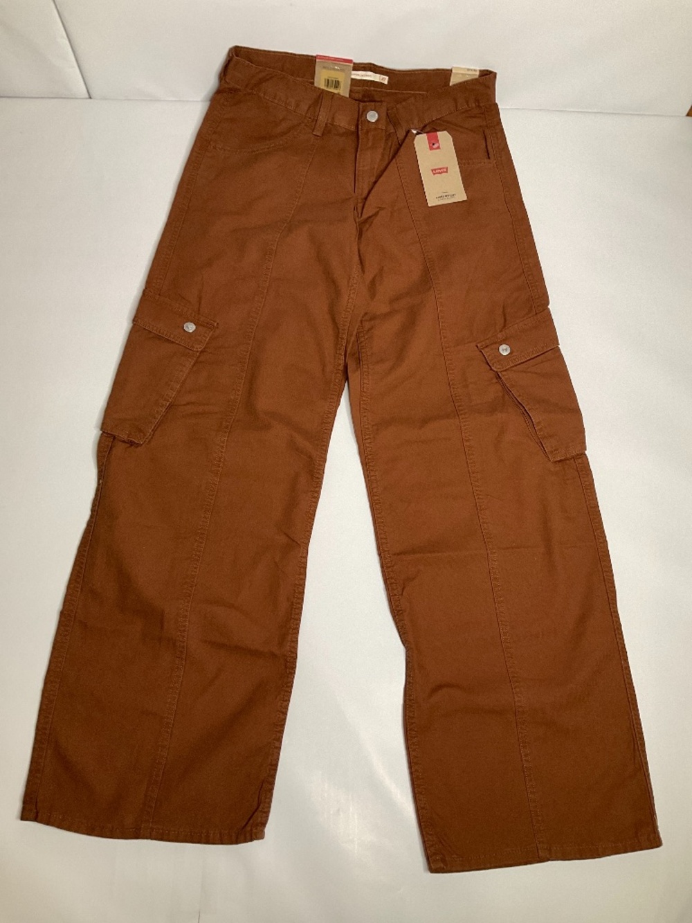 Levi’s women’s Superlow loose Cargo Pants Y2K trends(105)